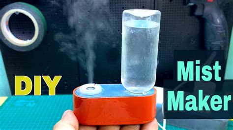 How To Make Humidifier At Home Diy Ultrasonic Mist Maker Youtube