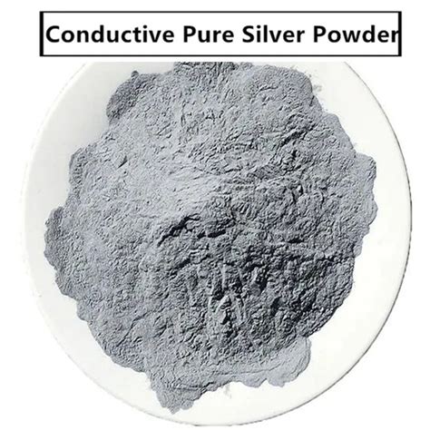 High Purity Ultrafine Silver Powder Flake Silver Powder Spherical