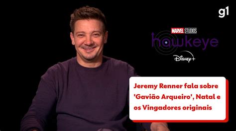 Vídeo Jeremy Renner fala sobre Gavião Arqueiro Natal e os