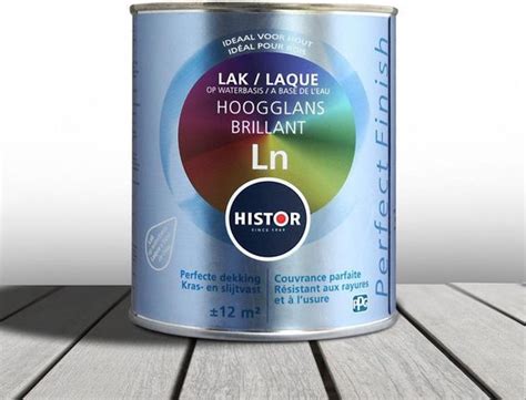 Histor Perfect Finish Lak Acryl Hoogglans 750 Ml Op Kleur Bol