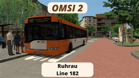 Omsi Ruhrau V Line Solaris Urbino Ii Youtube