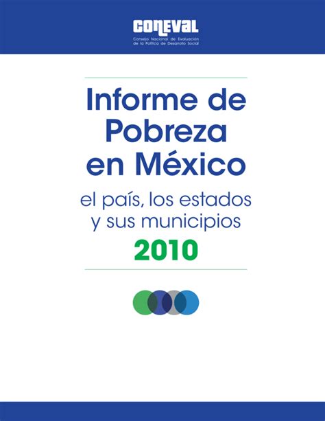 Informe de pobreza en México