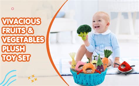 Nleio Vegetables Food Plush Toys 4 Piece Cute Plush Stuffed Toy With Carrot