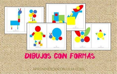 Introducir 88 Imagen Dibujos Con Figuras Geometricas Para Niños