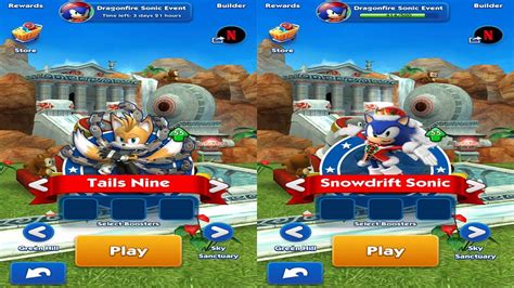 Sonic Prime Dash Tails Nine Vs Snowdrift Sonic Dragonfire Event