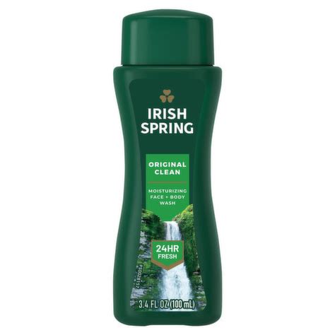 Irish Spring Face Body Wash Moisturizing Original Clean Brookshire S