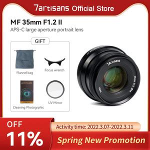 Jual 7Artisans 7 Artisans 35Mm F1 2 Iprime Aps C Lar Aperture Ns Kota