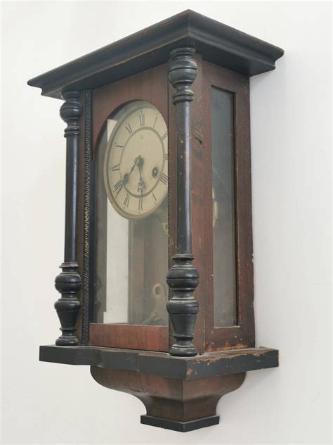 Junghans Vintage Ra Pendulum Chiming Wall Clock Germany C Etsy