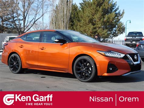 New 2019 Nissan Maxima Sr 4dr Car In Orem 2n80426 Ken Garff Nissan