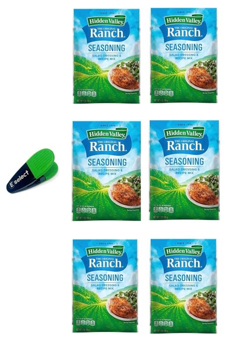 Amazon Hidden Valley Ranch Seasoning Salad Dressing Recipe Mix