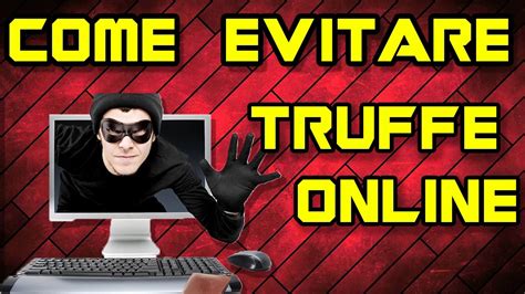 COME EVITARE TRUFFE ONLINE YouTube