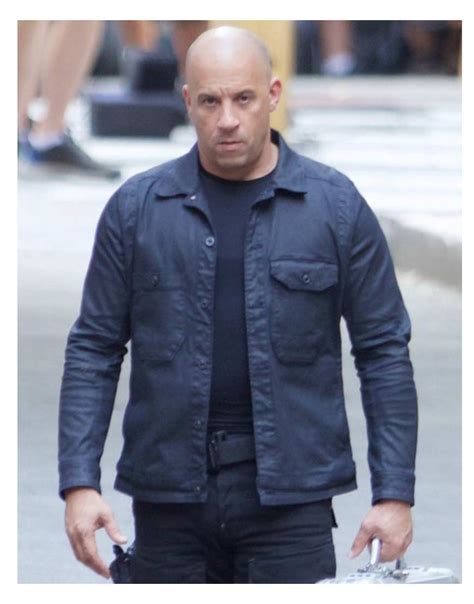 Vin Diesel Fast and Furious 8 Dominic Toretto Leather Jacket - UJackets