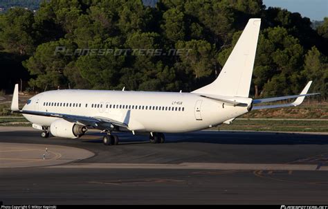 LY KUA GetJet Airlines Boeing 737 83N WL Photo By Wiktor Kepinski ID