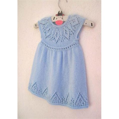 Anya Dress Knitting Pattern By Suzie Sparkles LoveCrafts Knit Baby