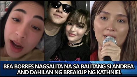 Bea Borres Nagsalita Na Tungkol Sa Balitang Si Andrea Brillantes Ang