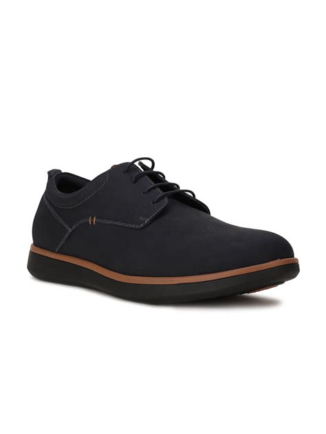 Buy Bata Comfit Men Navy Blue Pu Derbys Casual Shoes For Men 17358346 Myntra