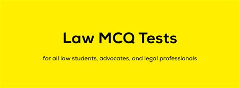 Law English Test Preparations Online Mcqs Wise