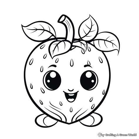 cute fruit coloring pages  printable