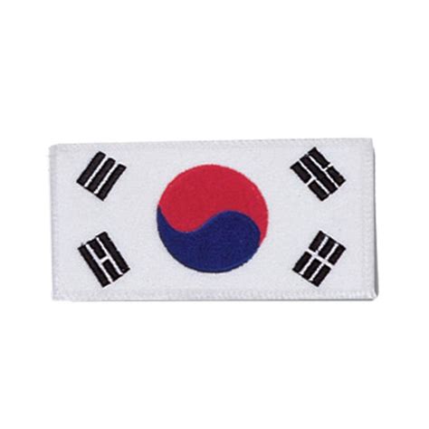 Sewn-In Korean Flag Patch – Century US Wholesale