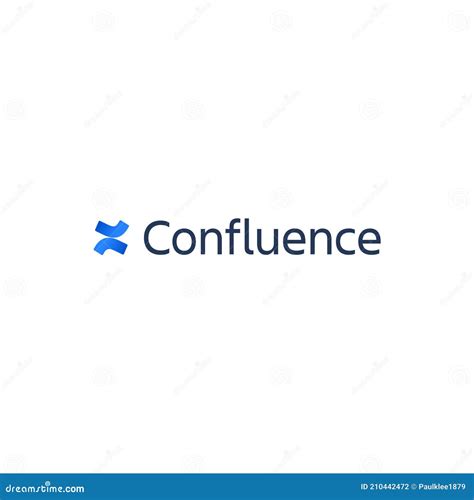 Confluence Logo Editorial Illustrative On White Background ...