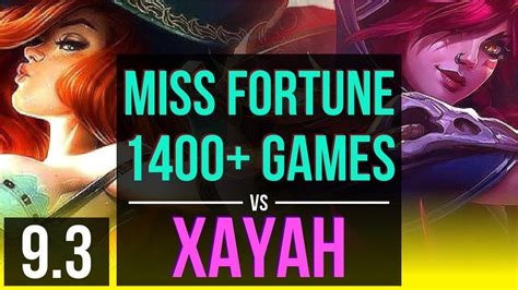 Miss Fortune And Leona Vs Xayah And Rakan Adc 1400 Games Kda 13210