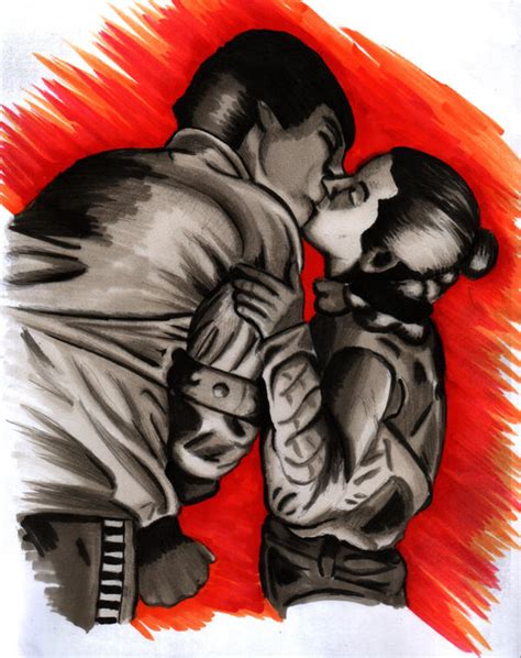 Han and Leia Kiss by JediSeeker1 on DeviantArt