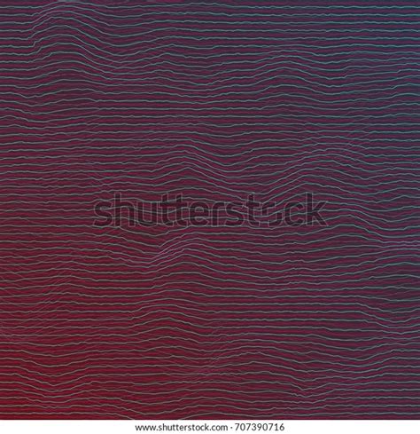 Illustration Digital Sound Wave Distortion Vector Stock Vector (Royalty ...