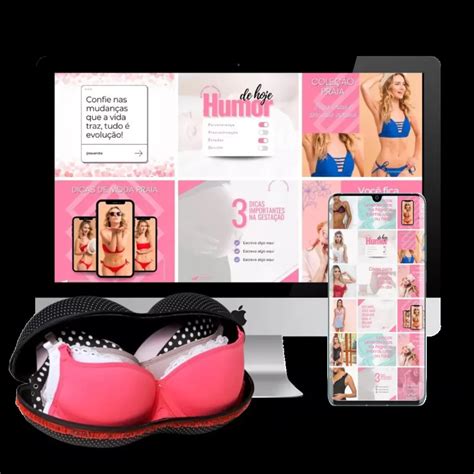 🚀pack Canva Lingerie Alta Conversão🔥 500 Artes Editáveis