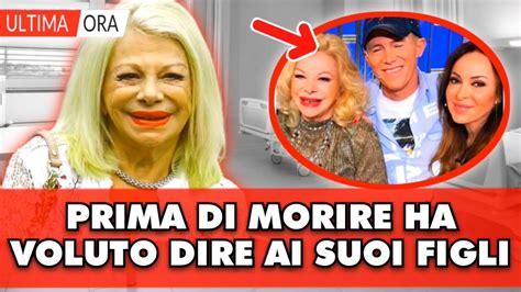 Sandra Milo Le Parole Da Brividi Nei Suoi Ultimi Momenti Di Vita