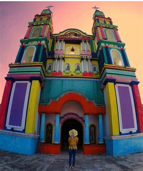 Descubre La Colorida Iglesia Del Se Or De Tila Rodeada De Un Santuario