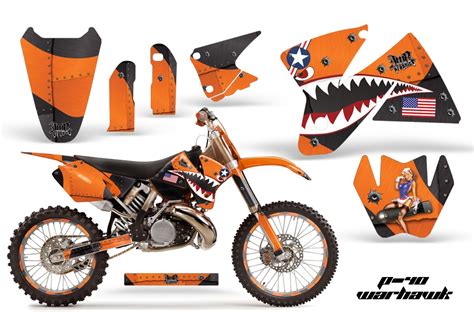 Ktm C2 1998 2000 Sx Exc 125 520 Graphics Kit