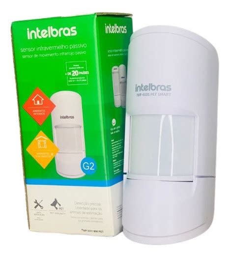 Sensor Intelbras Sem Fio Ivp 4101 Pet Smart Parcelamento Sem Juros