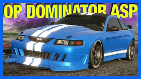 Gta Online Fastest Vapid Dominator Asp Customization Gta Online