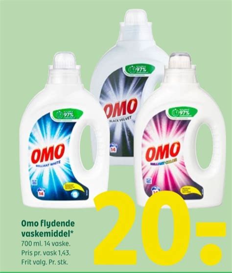 Omo Vaskemiddel Flydende Tilbud Hos Coop 365