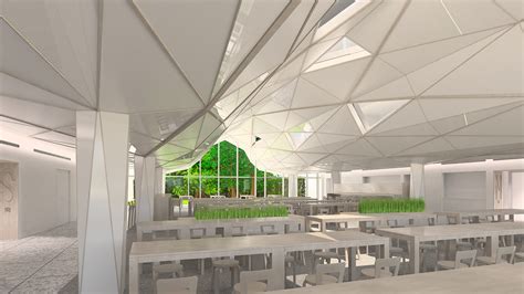 University cafeteria on Behance