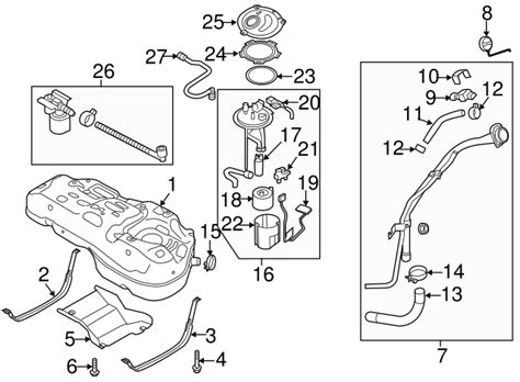 Kia Fuel Injection Pressure Regulator Q Oem Parts