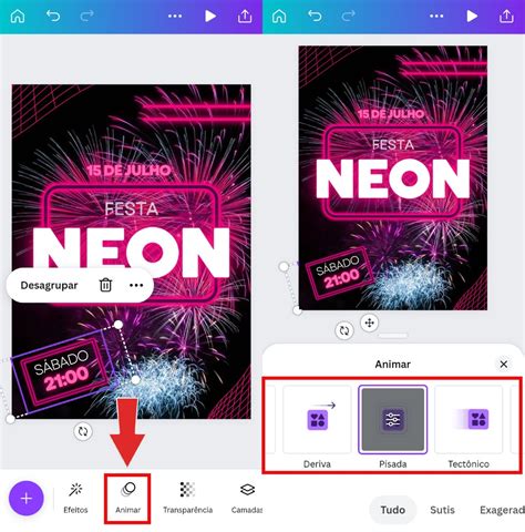 Como Fazer Convite Animado No Canva Pelo Celular Veja O Passo A Passo