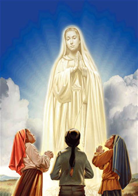 Picture Our Lady Of Fatima ~ Fatima Nossa Senhora Mary Children Virgin ...