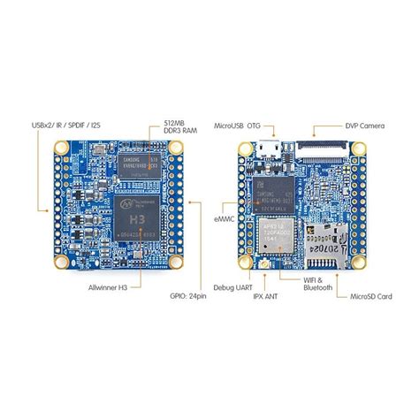 Nanopi Neo Air Lts Wifi Allwinner H Quad Core Ghz Mb Ram