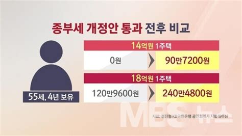 종부세 60만 원이 800만 원 될라