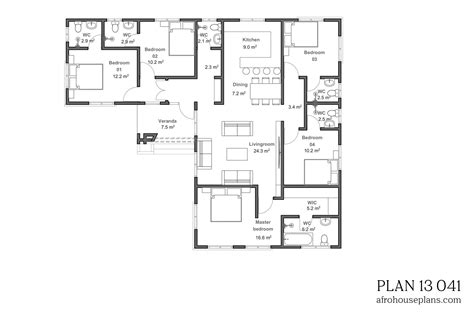 Floor Plan Ideas For 5 Bedroom House