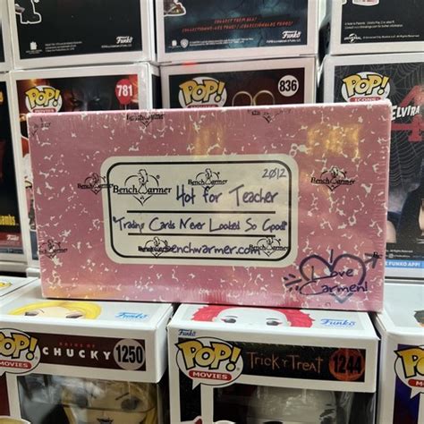 2012 Benchwarmer Hot For Teacher Trading Cards Box Sealed Swatch Autographs Etc EBay