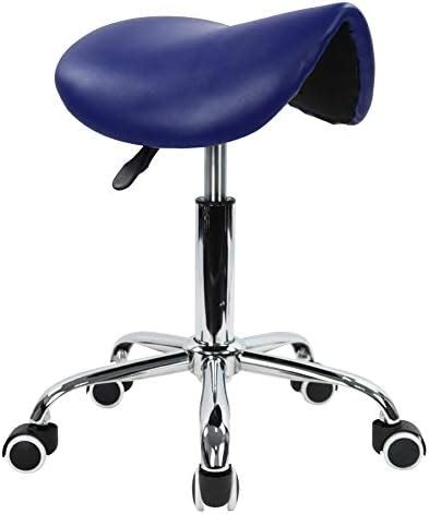 Yaheetech Tabouret Roulettes Professionnel Pu Tabouret Ergonomique