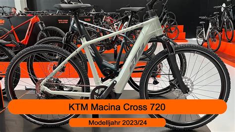 KTM Macina Cross 720 Modelljahr 2023 2024 YouTube