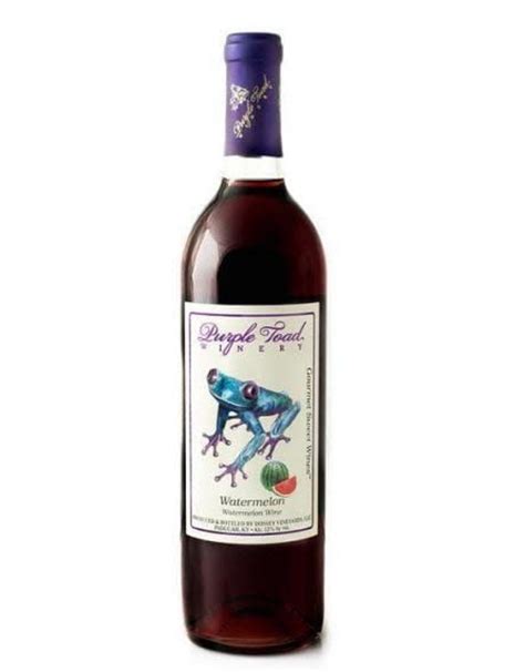 Purple Toad Purple Toad Wine Watermelon 750 Ml The Hut Liquor Store