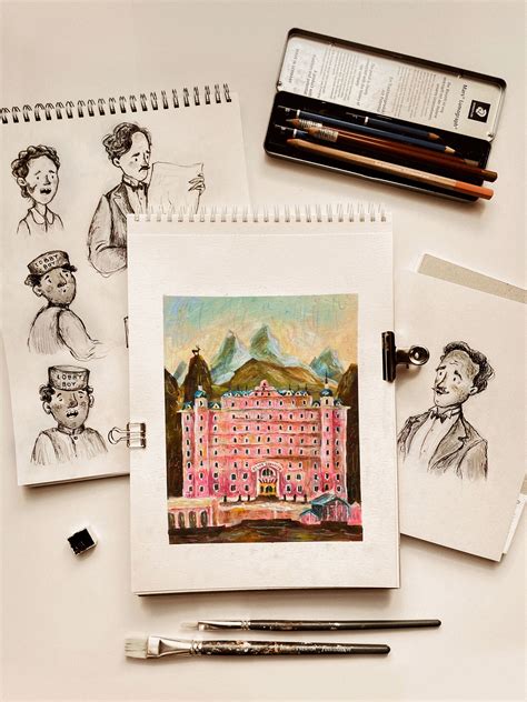 The Grand Budapest Hotel Fan Art | Illustrations and Characters — So ...