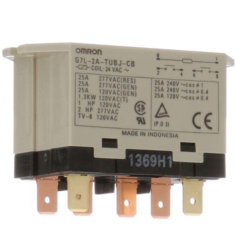 G7l 2a Tub J Cb Ac24 Omron Datasheet Pdf And Technical Specs