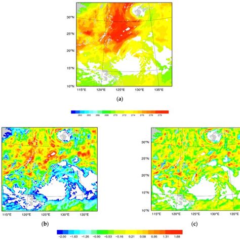 The GEOMS Brightness Temperature K A Simulated Observation B