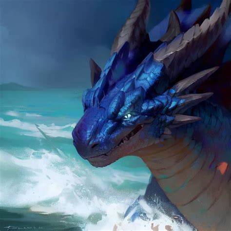 Ancient Blue Dragon By Avarice12 On Deviantart