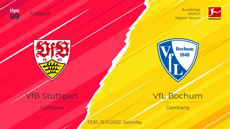 VfB Stuttgart Vs VfL Bochum 15 10 2022 At Bundesliga 2022 23 Football